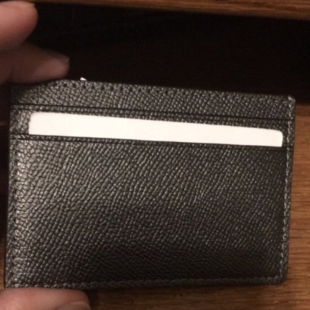 Coach silver gunmetal mini Id case - Picture 6 of 11